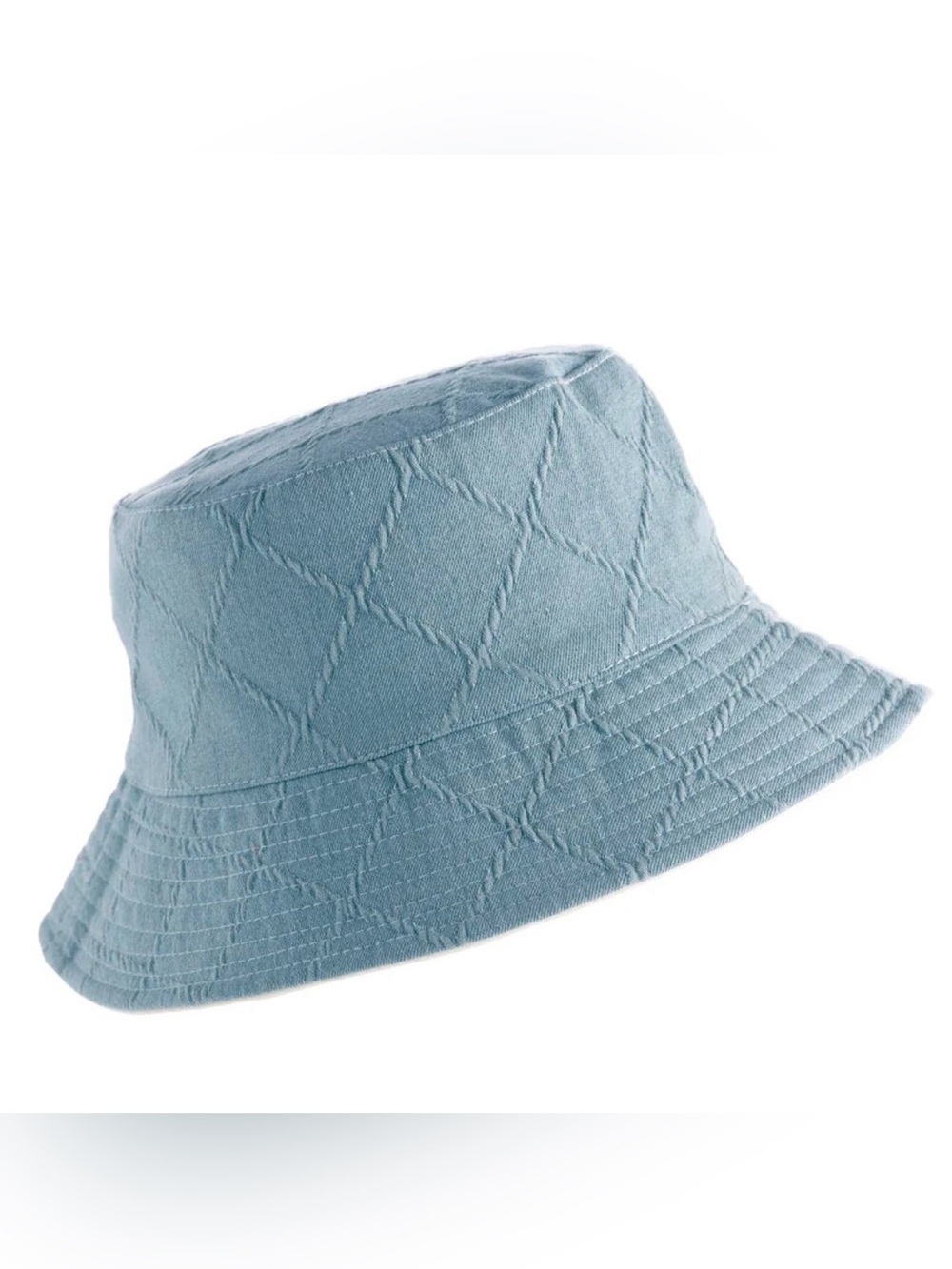 SHIRALEAH JULIA BUCKET HAT, DENIM NWT